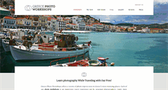 Desktop Screenshot of greecephotoworkshops.com