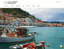 Tablet Screenshot of greecephotoworkshops.com